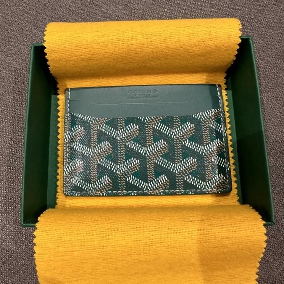 Goyard cardholder green - Picture 2 of 3